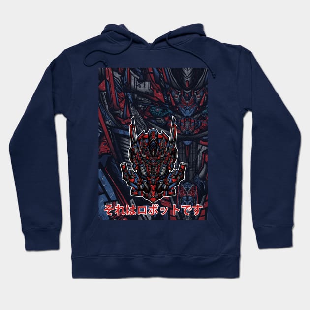 Optimus Prime Hoodie by gblackid